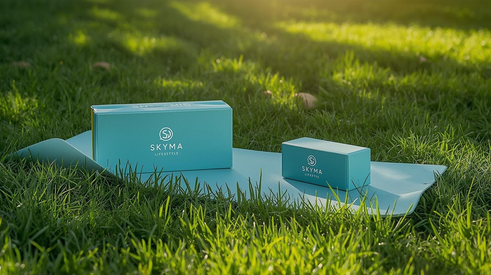 Skyma Lifestyle Eco Yoga Mats — sustainable cork, jute, natural rubber