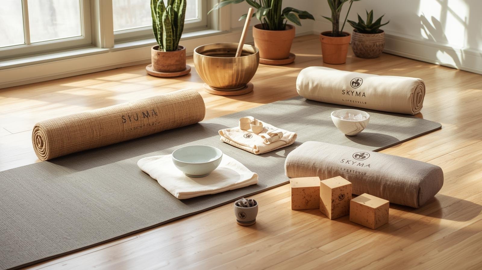 yoga essentials set part of Sustainable Lifestyle