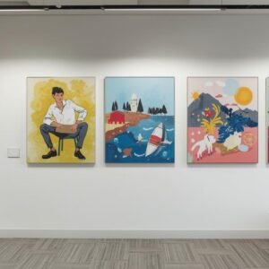 office wall paintings